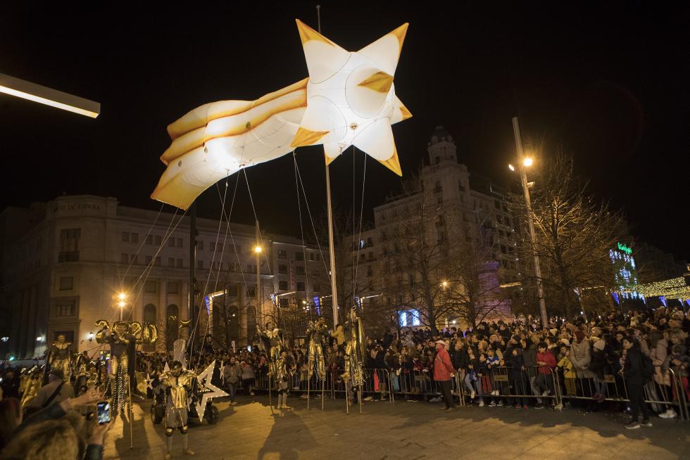 Cabalgata de Reyes 2020 en Zaragoza
