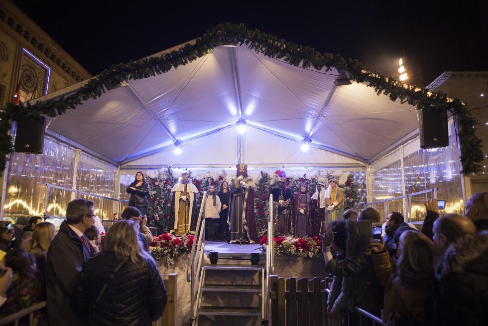 Cabalgata de Reyes 2020 en Zaragoza