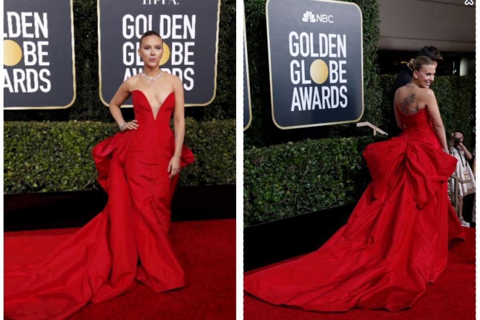 Todos los estilismos de las actrices y actores invitados en esta 77 edición de los Globos de Oro.