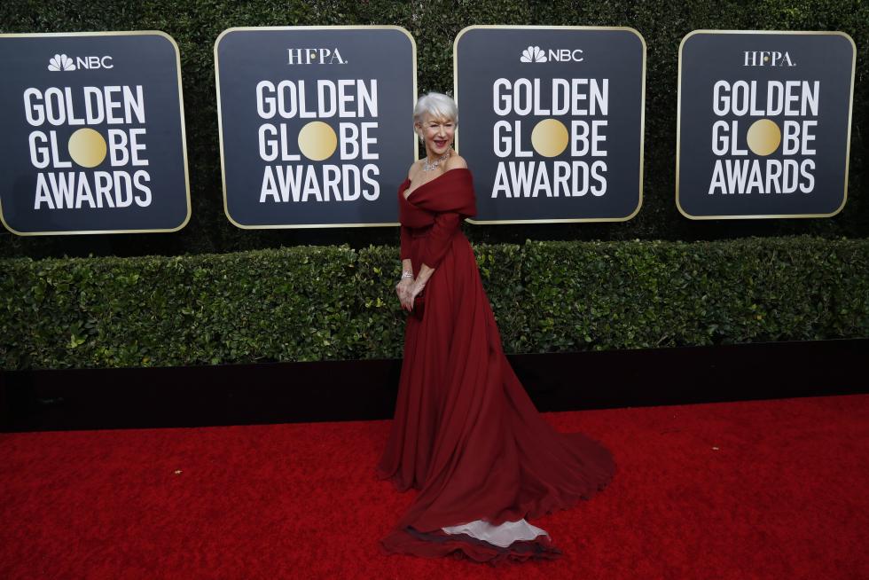 Todos los estilismos de las actrices invitadas en esta 77 edición de los Globos de Oro.