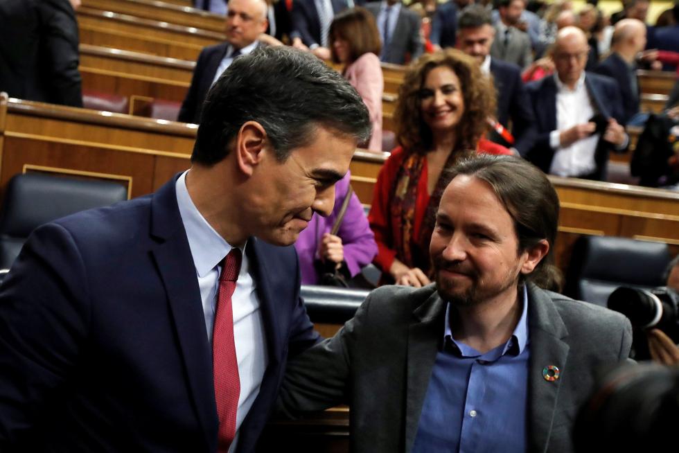Pedro Sánchez, investido presidente del Gobierno en segunda votación.