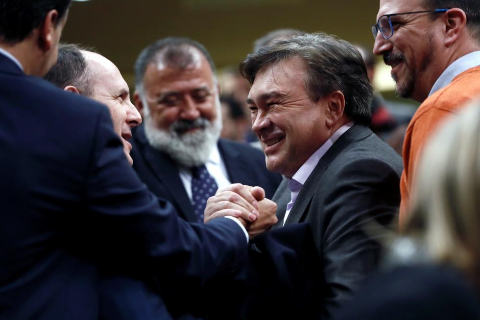 Tomás Guiterate, en el Congreso