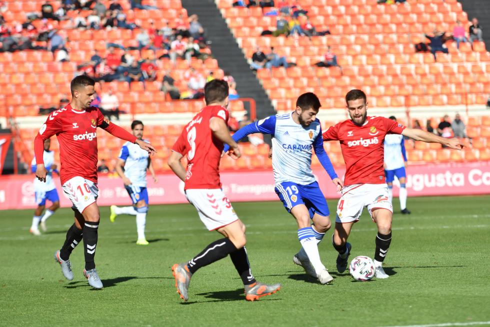 Imágenes del partido de Copa del Rey entre el Real Zaragoza y el Nástic de Tarragona.