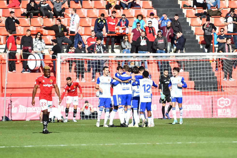 Imágenes del partido de Copa del Rey entre el Real Zaragoza y el Nástic de Tarragona.