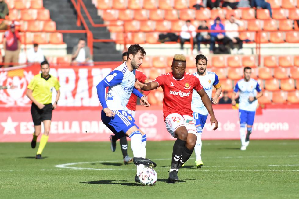 Imágenes del partido de Copa del Rey entre el Real Zaragoza y el Nástic de Tarragona.
