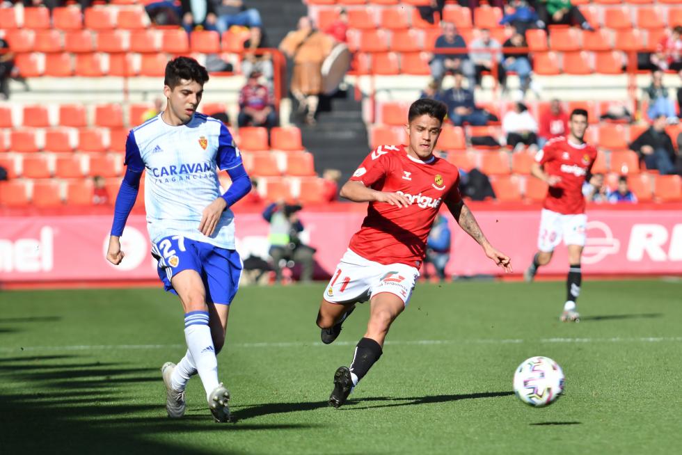 Imágenes del partido de Copa del Rey entre el Real Zaragoza y el Nástic de Tarragona.