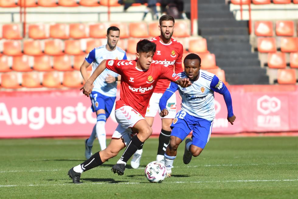 Imágenes del partido de Copa del Rey entre el Real Zaragoza y el Nástic de Tarragona.