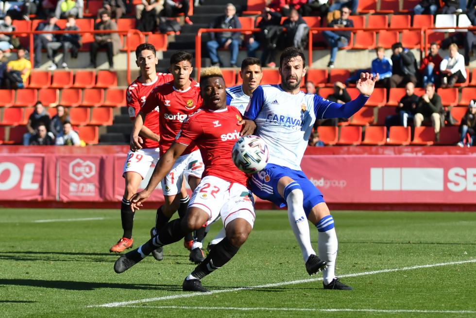 Imágenes del partido de Copa del Rey entre el Real Zaragoza y el Nástic de Tarragona.