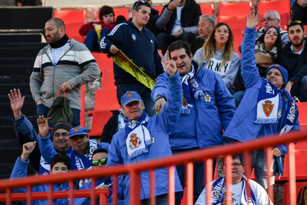 Imágenes del partido de Copa del Rey entre el Real Zaragoza y el Nástic de Tarragona.