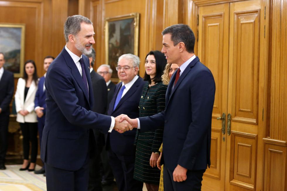 Toma de posesión de los ministros del nuevo Gobierno de Sánchez