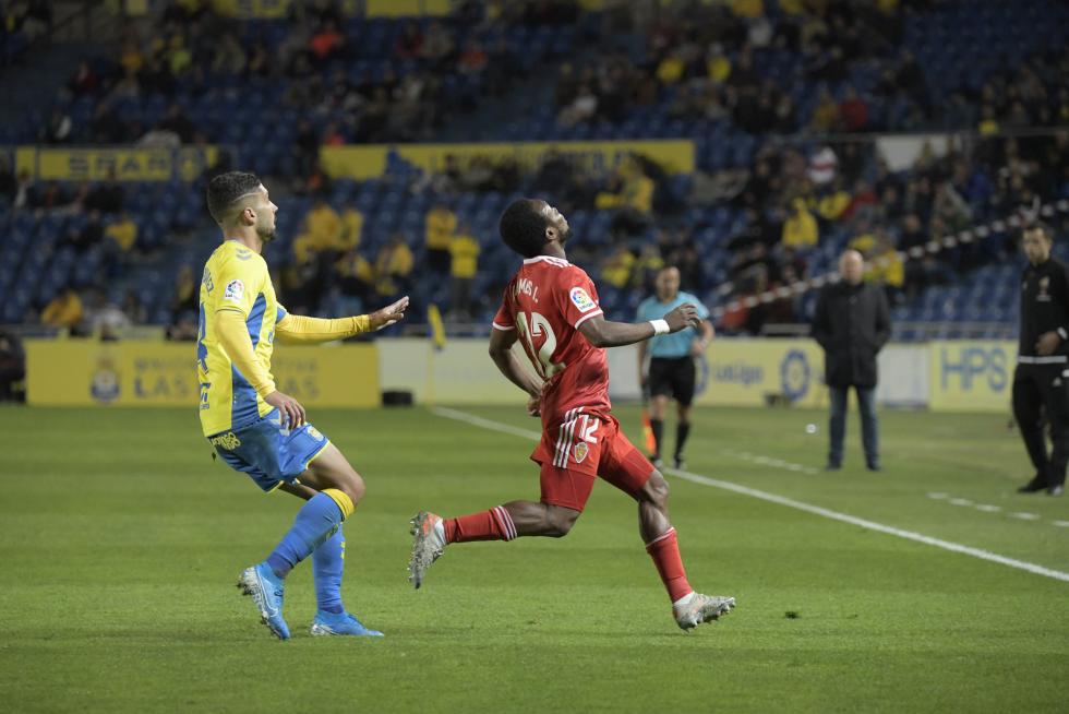 Partido Las Palmas-Real Zaragoza, de la 23ª jornada de Segunda División