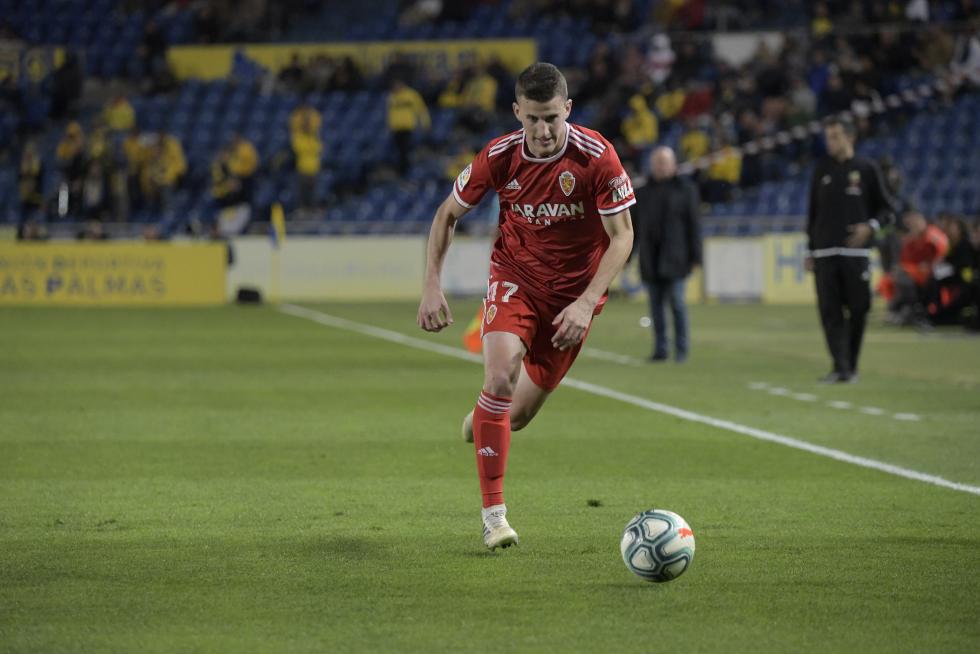 Partido Las Palmas-Real Zaragoza, de la 23ª jornada de Segunda División