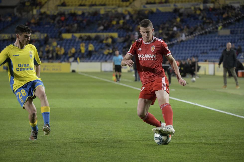 Partido Las Palmas-Real Zaragoza, de la 23ª jornada de Segunda División