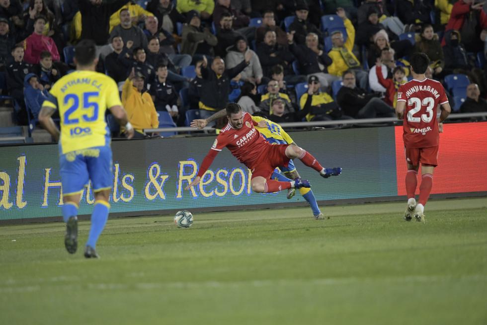 Partido Las Palmas-Real Zaragoza, de la 23ª jornada de Segunda División