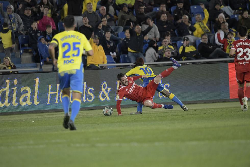 Partido Las Palmas-Real Zaragoza, de la 23ª jornada de Segunda División