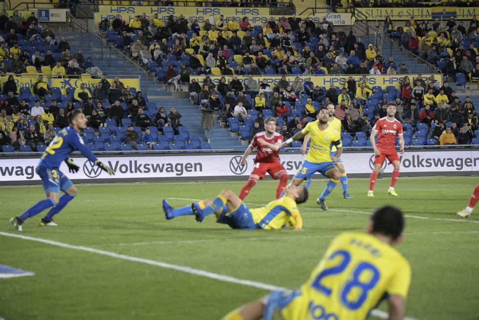 Partido Las Palmas-Real Zaragoza, de la 23ª jornada de Segunda División
