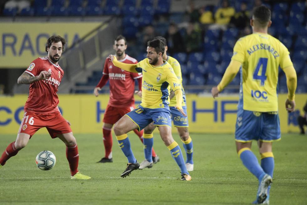 Partido Las Palmas-Real Zaragoza, de la 23ª jornada de Segunda División