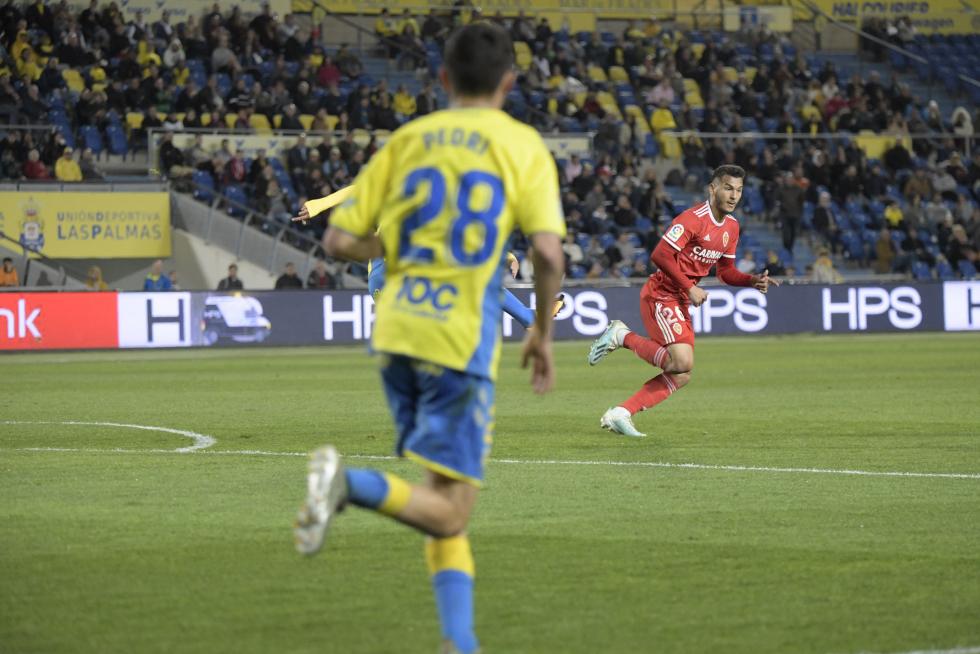 Partido Las Palmas-Real Zaragoza, de la 23ª jornada de Segunda División