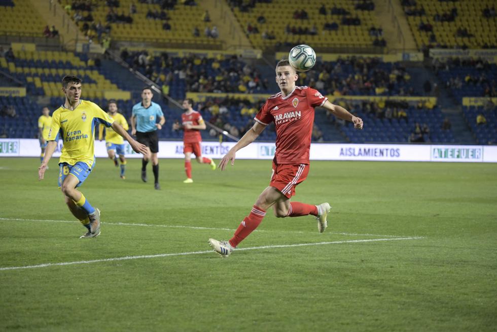Partido Las Palmas-Real Zaragoza, de la 23ª jornada de Segunda División