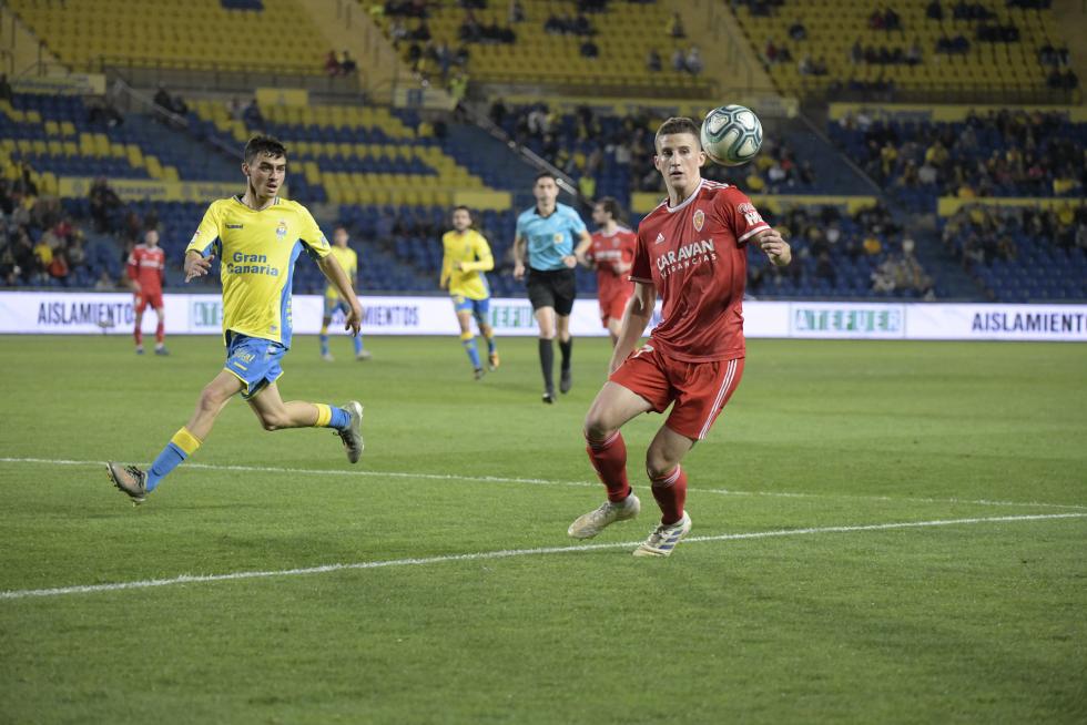 Partido Las Palmas-Real Zaragoza, de la 23ª jornada de Segunda División