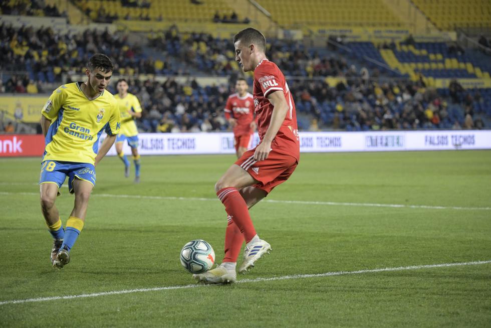 Partido Las Palmas-Real Zaragoza, de la 23ª jornada de Segunda División