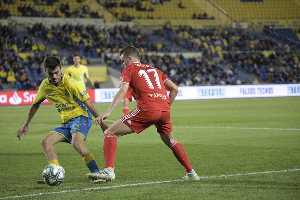 Partido Las Palmas-Real Zaragoza, de la 23ª jornada de Segunda División