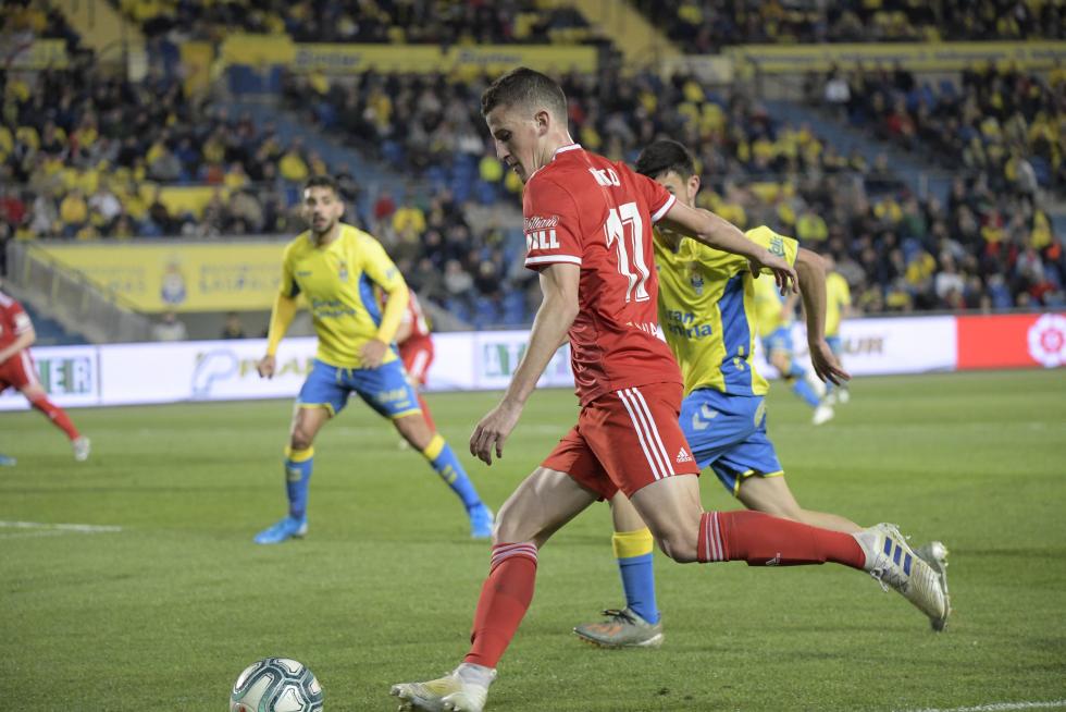 Partido Las Palmas-Real Zaragoza, de la 23ª jornada de Segunda División