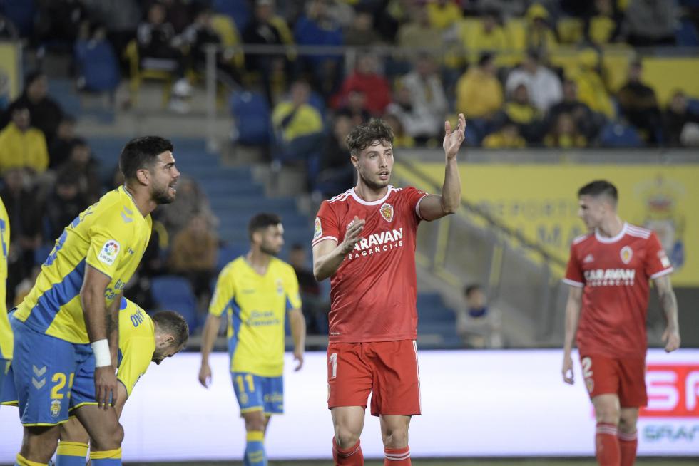 Partido Las Palmas-Real Zaragoza, de la 23ª jornada de Segunda División