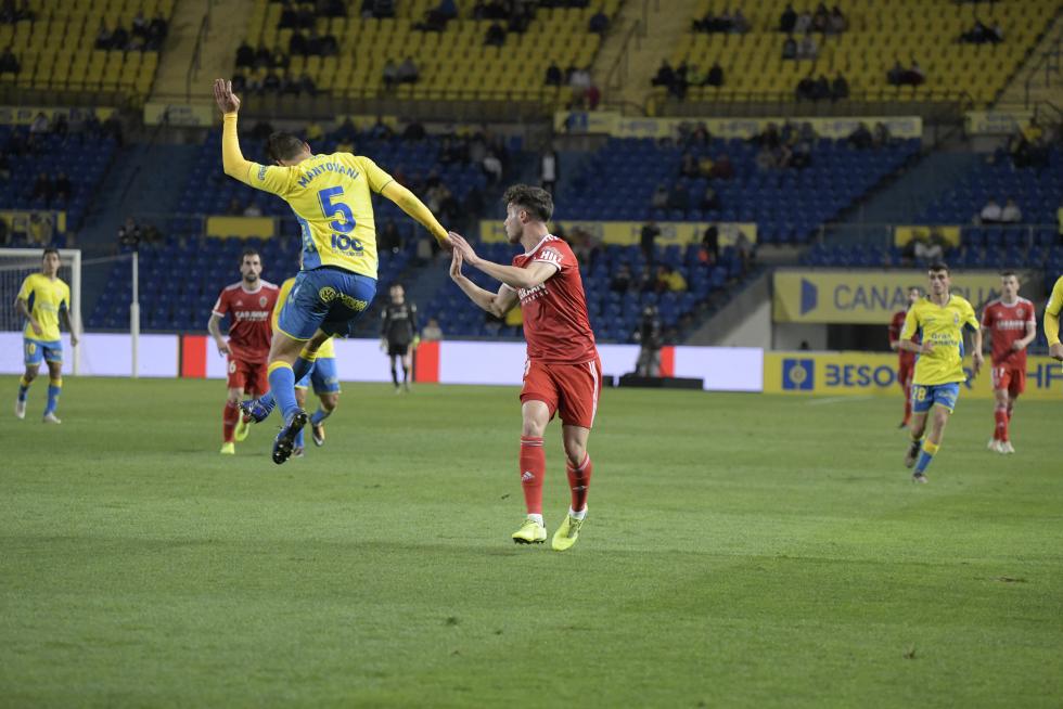 Partido Las Palmas-Real Zaragoza, de la 23ª jornada de Segunda División