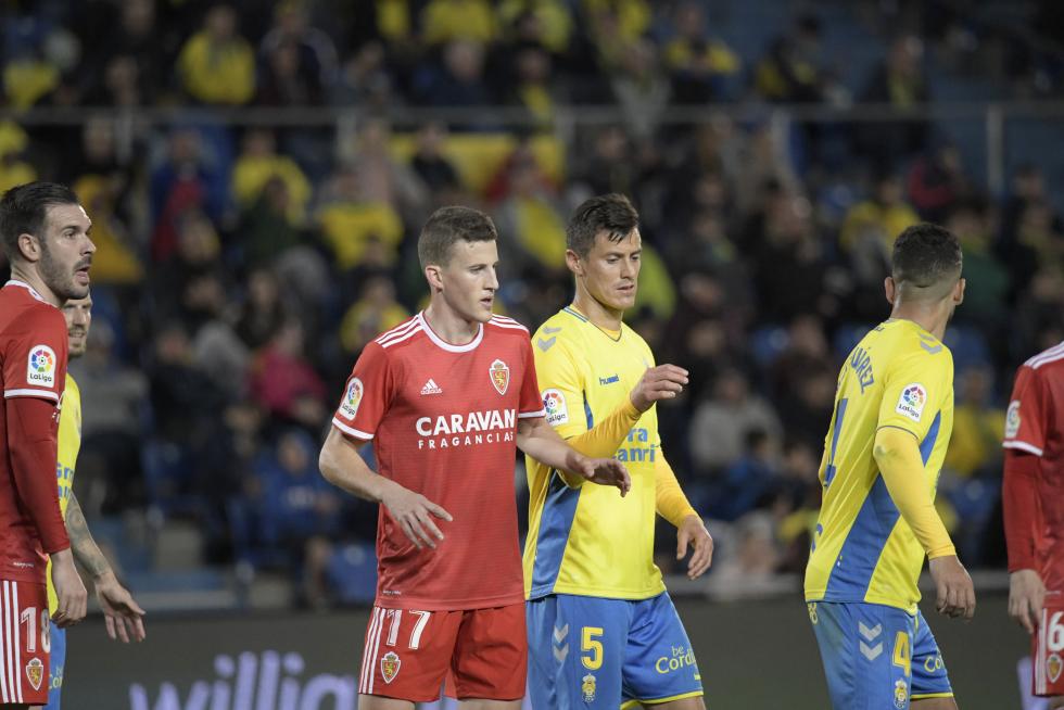 Partido Las Palmas-Real Zaragoza, de la 23ª jornada de Segunda División