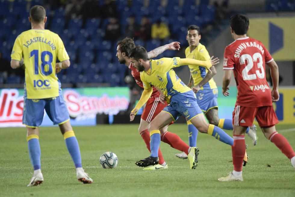 Partido Las Palmas-Real Zaragoza, de la 23ª jornada de Segunda División