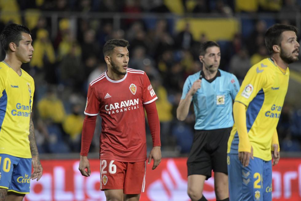 Partido Las Palmas-Real Zaragoza, de la 23ª jornada de Segunda División