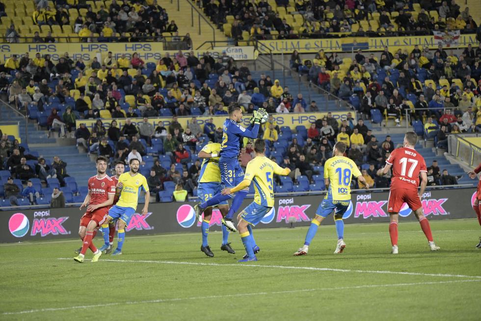 Partido Las Palmas-Real Zaragoza, de la 23ª jornada de Segunda División