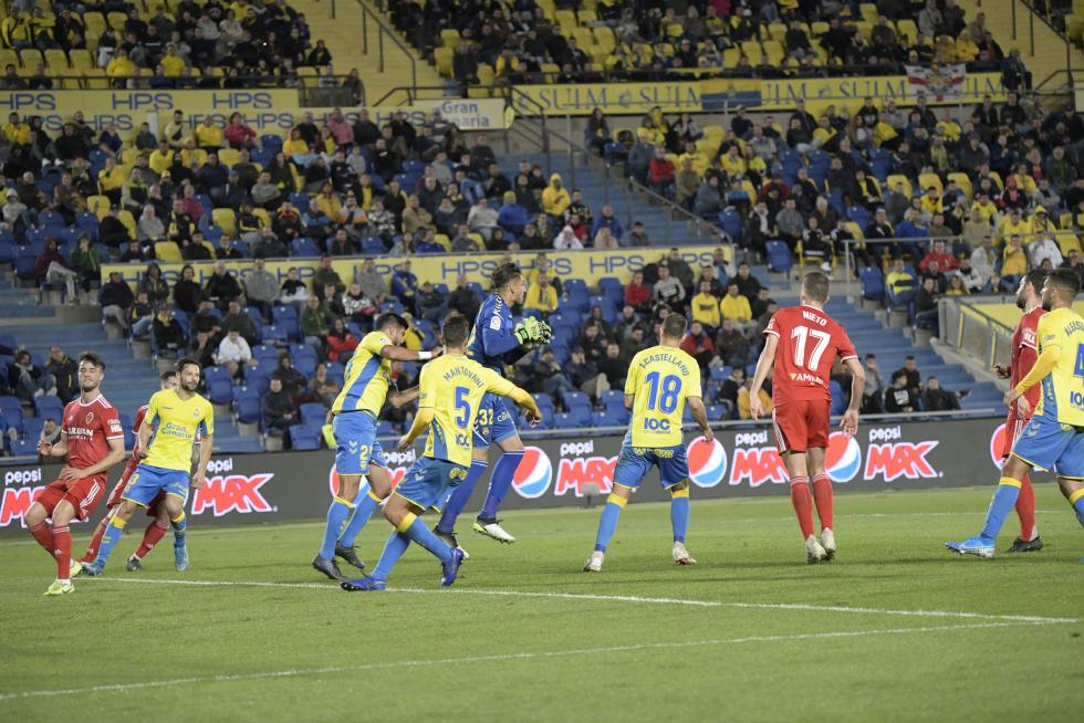 Partido Las Palmas-Real Zaragoza, de la 23ª jornada de Segunda División