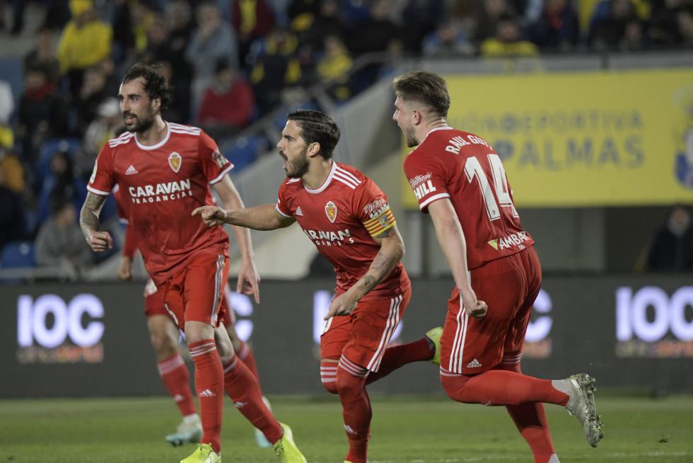 Partido Las Palmas-Real Zaragoza, de la 23ª jornada de Segunda División