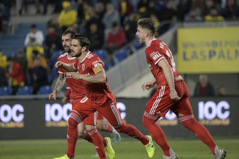 Partido Las Palmas-Real Zaragoza, de la 23ª jornada de Segunda División