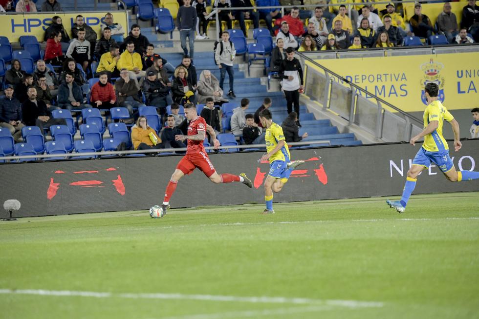 Partido Las Palmas-Real Zaragoza, de la 23ª jornada de Segunda División