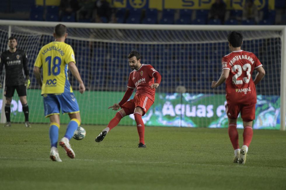 Partido Las Palmas-Real Zaragoza, de la 23ª jornada de Segunda División