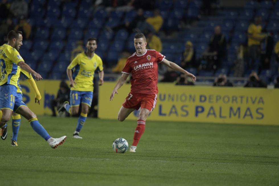 Partido Las Palmas-Real Zaragoza, de la 23ª jornada de Segunda División