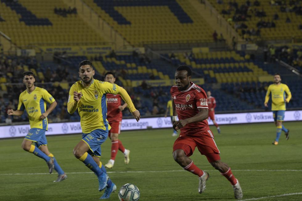 Partido Las Palmas-Real Zaragoza, de la 23ª jornada de Segunda División