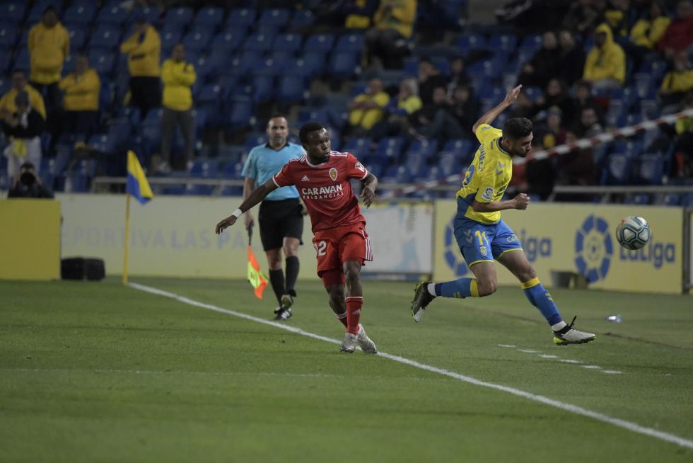Partido Las Palmas-Real Zaragoza, de la 23ª jornada de Segunda División