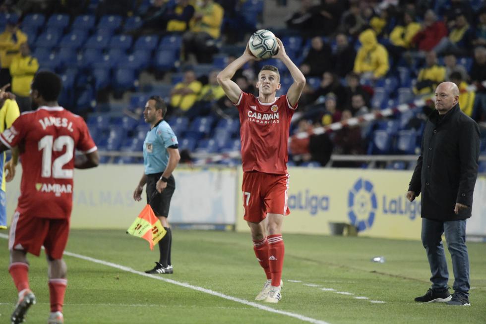 Partido Las Palmas-Real Zaragoza, de la 23ª jornada de Segunda División