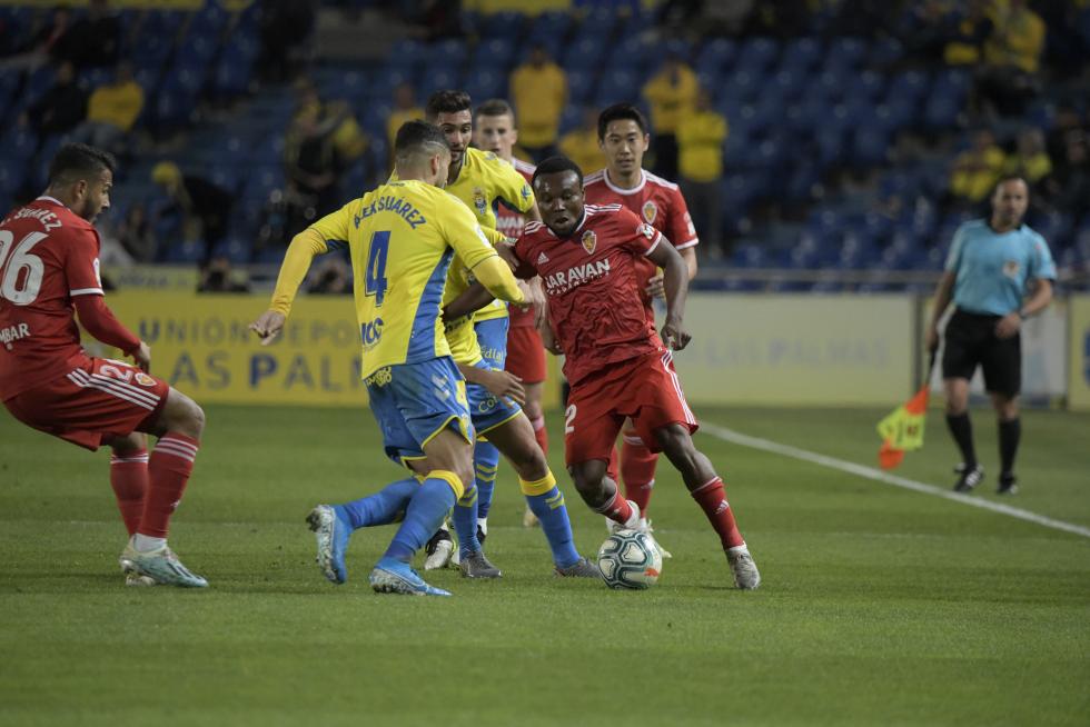 Partido Las Palmas-Real Zaragoza, de la 23ª jornada de Segunda División