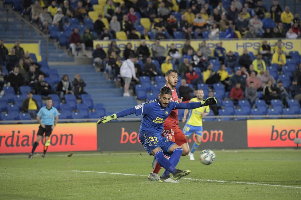 Partido Las Palmas-Real Zaragoza, de la 23ª jornada de Segunda División