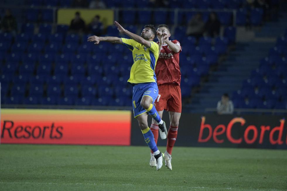 Partido Las Palmas-Real Zaragoza, de la 23ª jornada de Segunda División