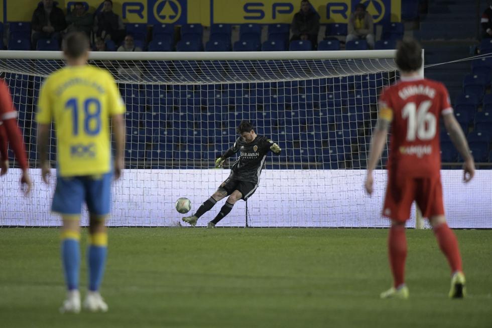 Partido Las Palmas-Real Zaragoza, de la 23ª jornada de Segunda División