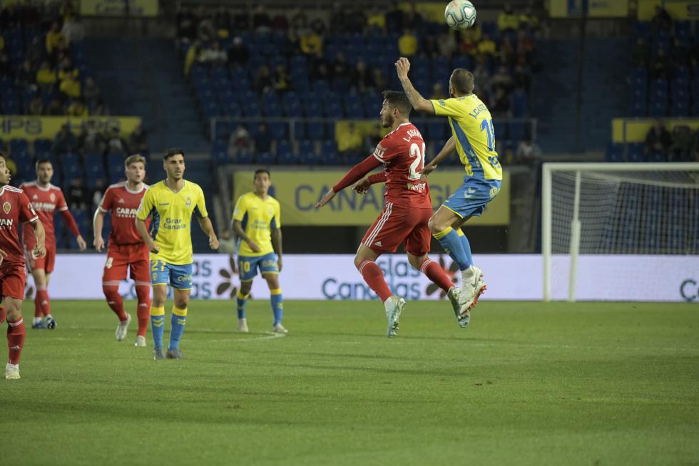 Partido Las Palmas-Real Zaragoza, de la 23ª jornada de Segunda División