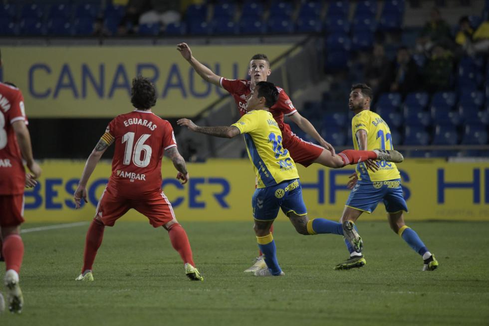 Partido Las Palmas-Real Zaragoza, de la 23ª jornada de Segunda División