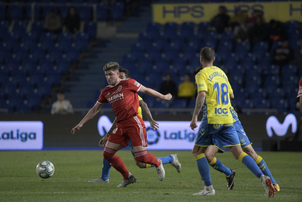 Partido Las Palmas-Real Zaragoza, de la 23ª jornada de Segunda División