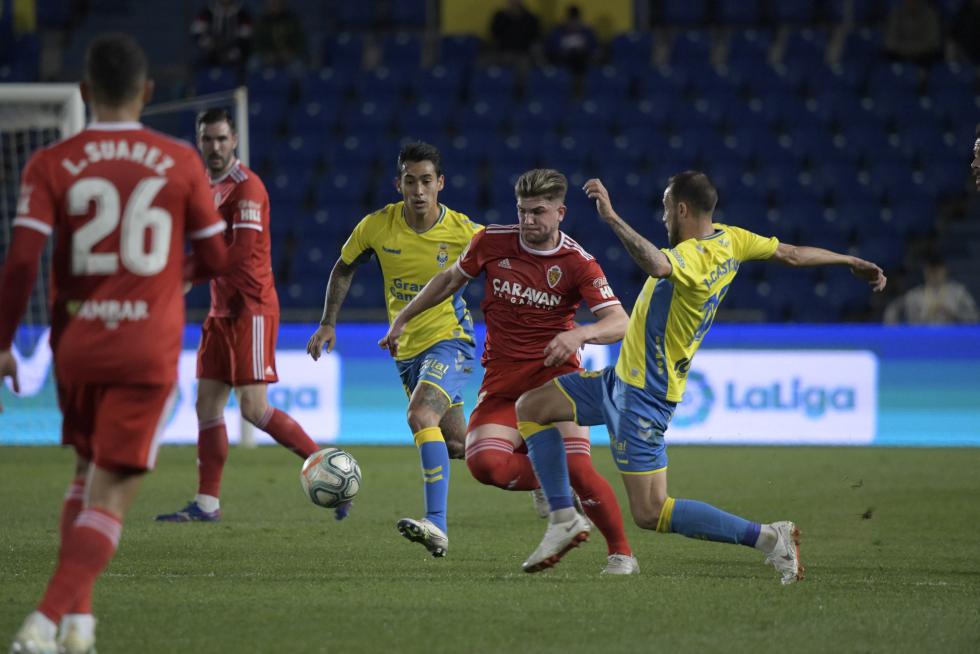 Partido Las Palmas-Real Zaragoza, de la 23ª jornada de Segunda División